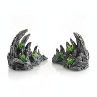 Aquatic Tank Rockscape Saltwater Hideout Realistic for Terrarium
