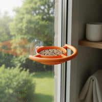 Window Bird Feeder Compact Suction Cup Bird Feeder Easy Install