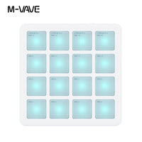 Portable MIDI Pad Controller with RGB Backlit Pads
