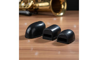 4 Pieces Anti-Fatigue Saxophone Thumb Rest Cushion Non-Slip Grip Saxophone Key Riser Set Universal Fit for Saxophonists, Musicians