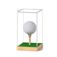 跨境透明亚克力高尔夫球展示盒 高级防尘Golf ball display box