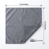 Suede Coral Fleece Car Drying Towel Microfibre Towel, 90 GSM Car Drying Towel and Microfiber Cloths, Dual-Sided Lint Cleaning