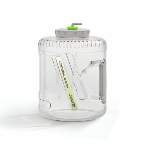 Tea Container with Tube Clear Container with Wide Mouth Sturdy for Camping