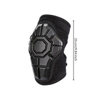 Knee Pad with Hard Shell Encircling Contoured Guarding Sleeve Open-Style Sports Guard for Skaters, Kids