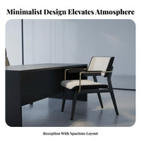 Curved Configurable Sectional Statement Piece Serpentine Reception Couch Modern Aesthetic Ergonomic Support for Waiting Room