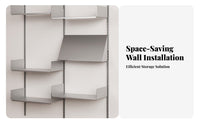 Single-Tier Floating Shelf Easy Installation Picture shelf Multi-Purpose