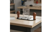 Transparent Router Base Easy to Install Slotting Router Base Stable Power Tool Accessory for Woodworkers