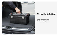 Multi-Layer Tool Container Heavy-Duty 3-Tier Cantilever Tray Case Large Capacity