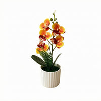 Artificial Flower Arrangement Plastic Potted Flower All Year Round Color