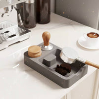 Silicone Tamping Mat Easy to Clean Coffee Tamper Mat Long-Lasting for Cafe