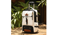 Wheeled Backpack Padded Rolling Backpack Spacious Trolley Bag for Journeyers