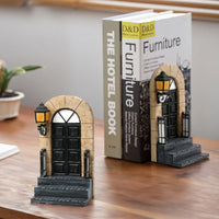 European Style Door Bookend Vintage Creative Home Decor Resin Craft