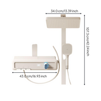 Copper high-pressure shower head