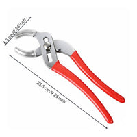 Drill Chuck Pliers Large Opening Adjustable Wrench Ergonomic Grip Adjustable tube Wrench for Repairmen, Plumbers, Home Repair, Workshop