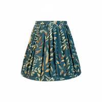 Pleated Textile Lampshade Decorative Floral Print Lampshade for DIY Enthusiasts