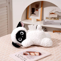 Cute Sheep Tissue Box Cover Soft Soft Tissue Holder Soft Decorative for Children, Desktop, Bedroom, Living Room, Car