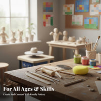 8 Pieces 8 Piece Pottery Tool Set Long-Lasting Clay Sculpting Tool Set