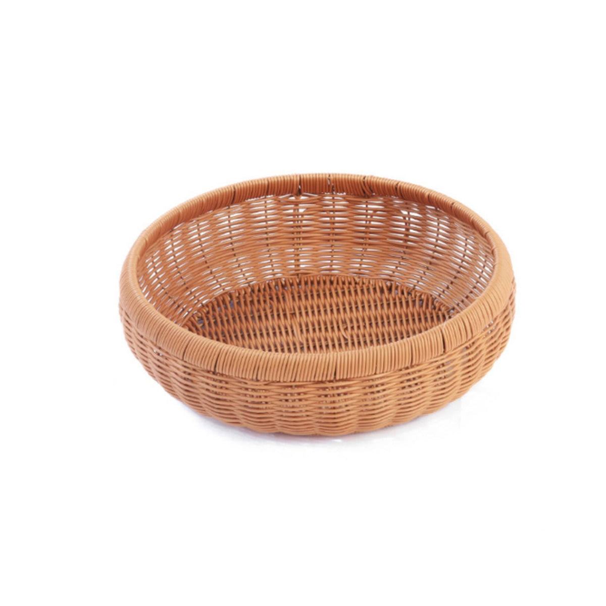 Handwoven Rattan Basket Decorative Rattan Fruit Basket Lightweight