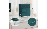 Desktop Jewelry Box Tabletop Jewelry Organizer with Drawers Versatile Storage Cabinet for Girls
