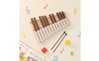 Xylophone with Mallet 25-Note Xylophones with Bag Aluminum Glockenspiel for Beginners, Students, Classroom, Home