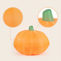 Inflatable Pumpkin Decoration Orange Pumpkin Inflatable Air-Filled for Yard, Lawn, Porch