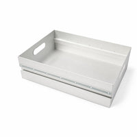 Storage Tray with Handles Portable Drawer Organizer Bin Compact for Utility Cart