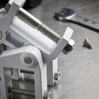 Compact Mounting Clamp with Adjustable Screw Metal Awning Mounting Bracket Secure Awning Clamp Long-Lasting for Canopy, Sunshade