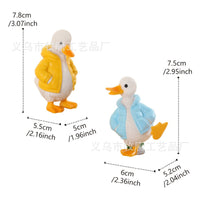 Cute Little Duck Ornament Farm Duck Couple Desktop Garden Courtyard Decoration