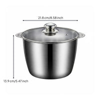 Lard Pot Side Handles Kitchen Holder Easy to Clean