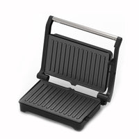 Neutral Color Box Steak Grill and Panini Breakfast Maker with 180-Degree Flat Press, UK Plug
