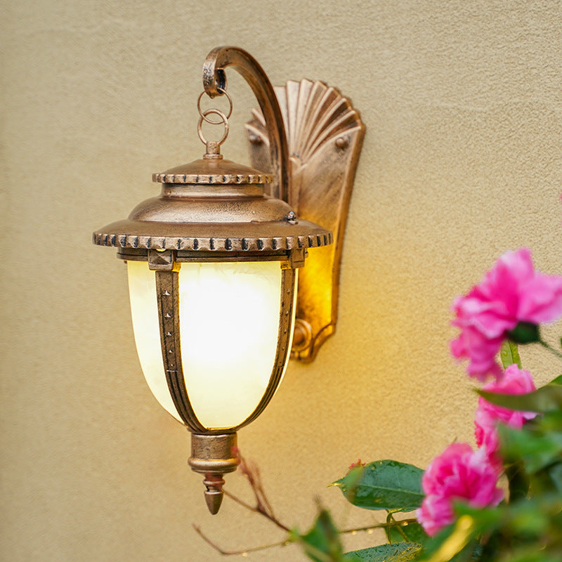 European Retro Outdoor Wall Light Waterproof for Balcony, Corridor, Gate, Garden
