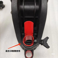 电动电瓶船外机支架托架改装锚鱼探鱼器支架管架