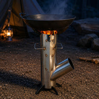 Portable Folding Camping Cooker Rust Resistant Folding Leg Camping Cooker Lightweight Outdoor Gear
