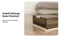 Collapsible textile container flatflat Under-Bed Box Large Capacity for children' Room