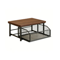 Countertop Sliding Drawer Rack Pull-out Basket Organizer Stable Structure Cup and Spices Storage Shelf for Office, Under Sink