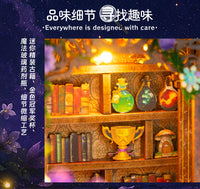 DIY Magic Garden Workshop Bookend 3D Puzzle Model