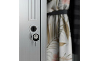 Easy to Clean Stainless Steel Locker Long-Lasting Employee Changing Cabinet Moisture-Proof Multi-Door Storage Cabinet Waterproof for Employees, Factory, Dormitory, Cleanroom, Gym