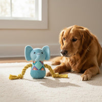 Cushioned Dog Gnaw Toy with Sound Dog Gnaw Toy Promotes Oral Health Pet Supply for Dogs