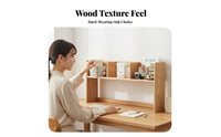 Nordic Design Wooden Desktop Bookshelf Minimalist Design Tabletop Bookcase Space-Saving Household Storage Multifunctional for Students, Home Office Workers, Professionals, Desk, Study Room, Countertop, Bedroom