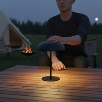 Ambient Toadstool Lamp Portable Creative Bedside Lamp Dimmable for Restaurant