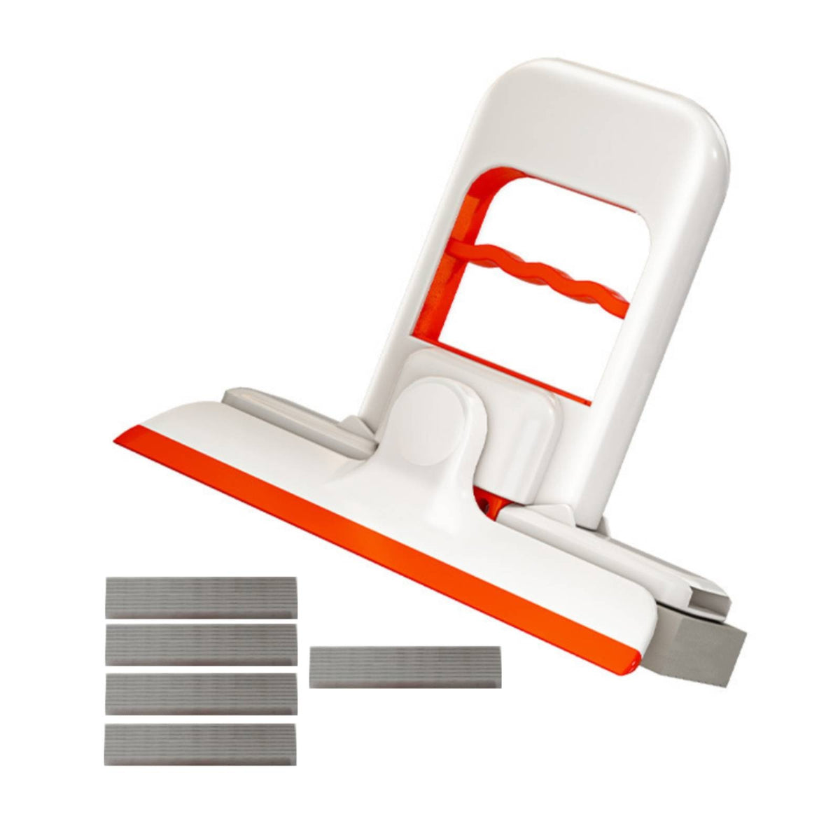Mini Foldable Desktop Mop Space Saving Small Portable Sponge Cleaning Tool Replaceable Head Cleaning Tool for Washroom