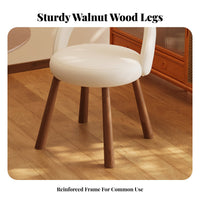 360-Degree rotate Seat Modern aesthetic Upholstered rotate Armchair Padded padding