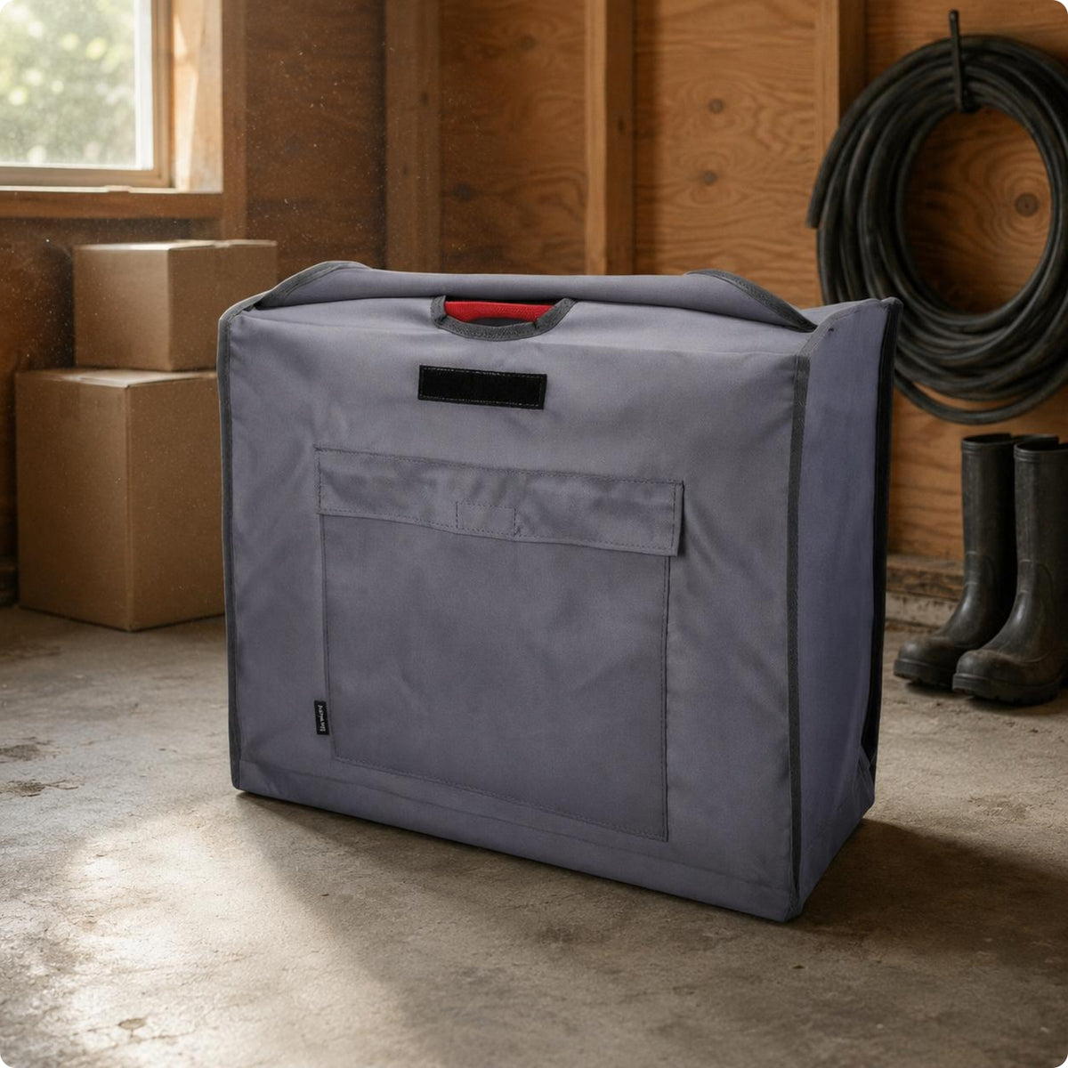 Generator Storage Cover Black Machine Guard Rectangular