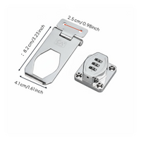 Combination Lock, Keyless Cabinet Lock, Drawer Security Lock, Easy Installation, Childproof, Furniture Safety