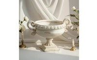 Urn Planter with Pedestal Rustic Urn Planter Classic for Entryway