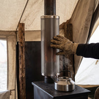 Stainless Steel Chimney Heat Shield for Wood Stoves and Pellet Furnaces
