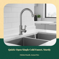 304 Stainless Steel Rotating Faucet
