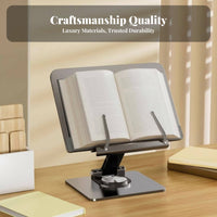 Adjustable Bookrest adaptable Adjustable Textbook Easel Foldable Design for Desk