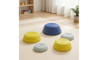 5 Pieces Stepping Stones with Non-Slip Bottom Molded Stepping Stones with Anti-Slip Pads Toy Low-Height Thickened for Children