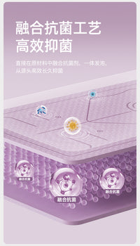 朗威瑜伽垫健身垫家用2025加厚静音垫子地垫女生专用隔音专业厚垫 天空蓝185*61cm体位线三件套【瑜伽垫+收纳包+绑带】加厚/防滑/抗菌 8mm(初学者)
